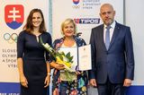 Do Košického samosprávneho kraja putujú významné ocenenia Slovenského olympijského a športového výboru 